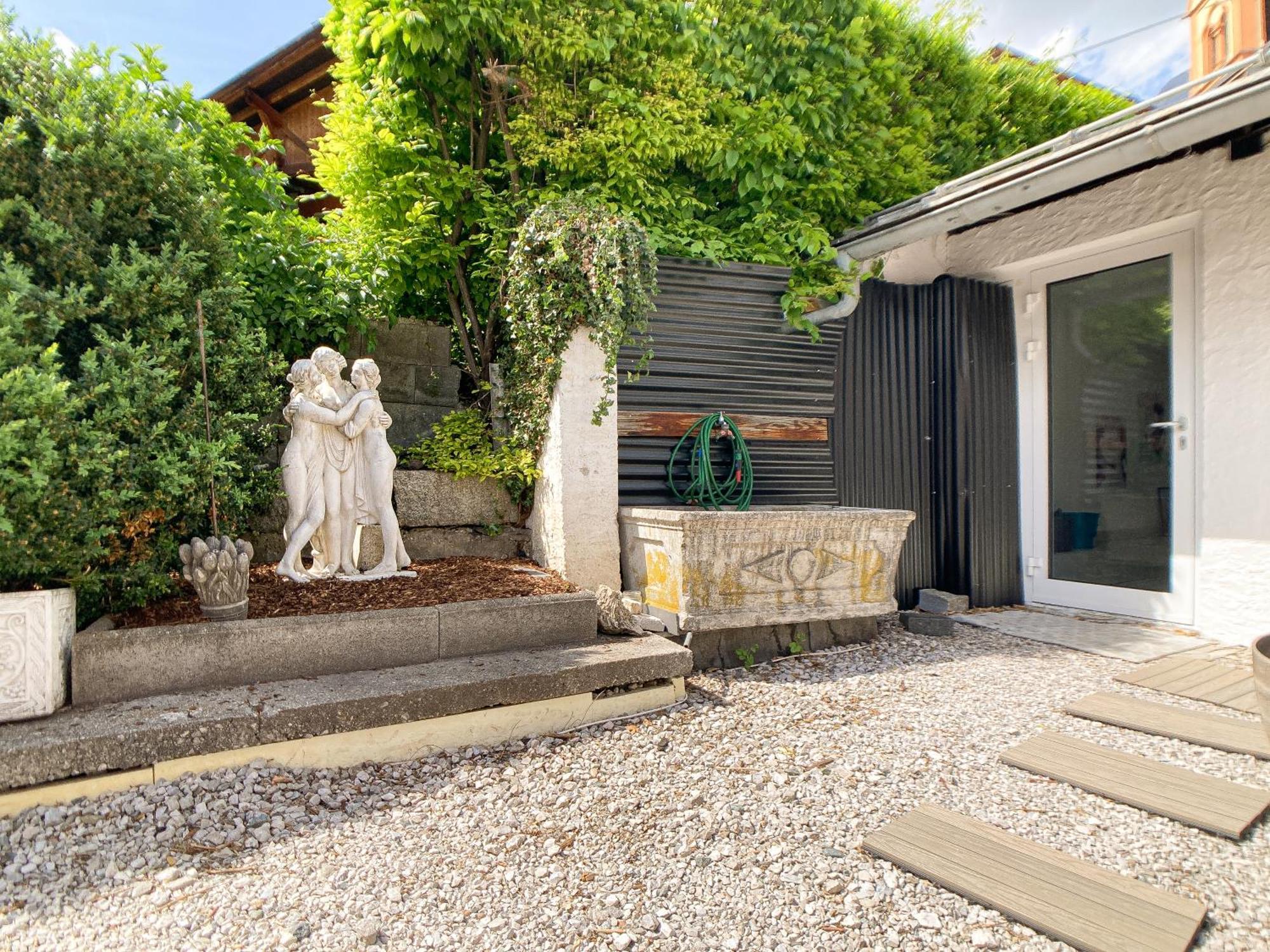 Mitten Im Zentrum Ferienwohnungen Mit Sonniger Terrasse Telfs Esterno foto